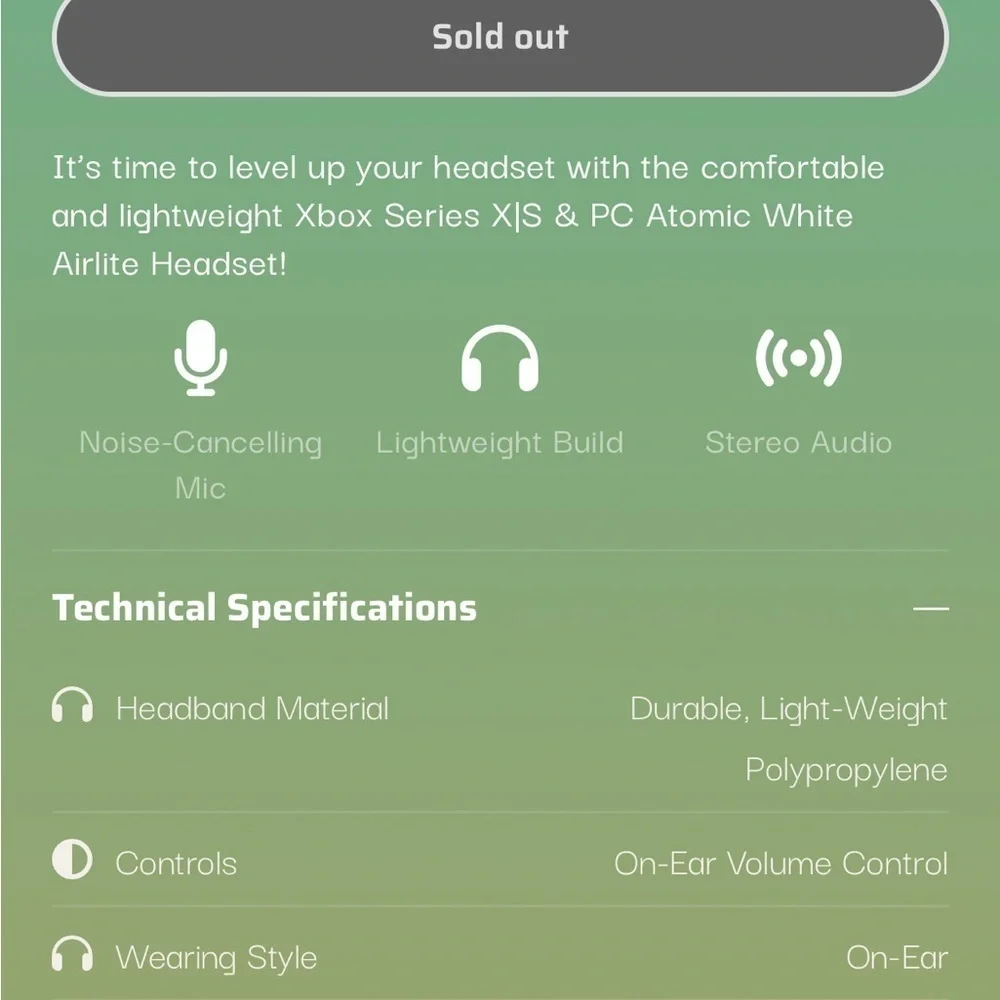 Wired Headset with Microphone